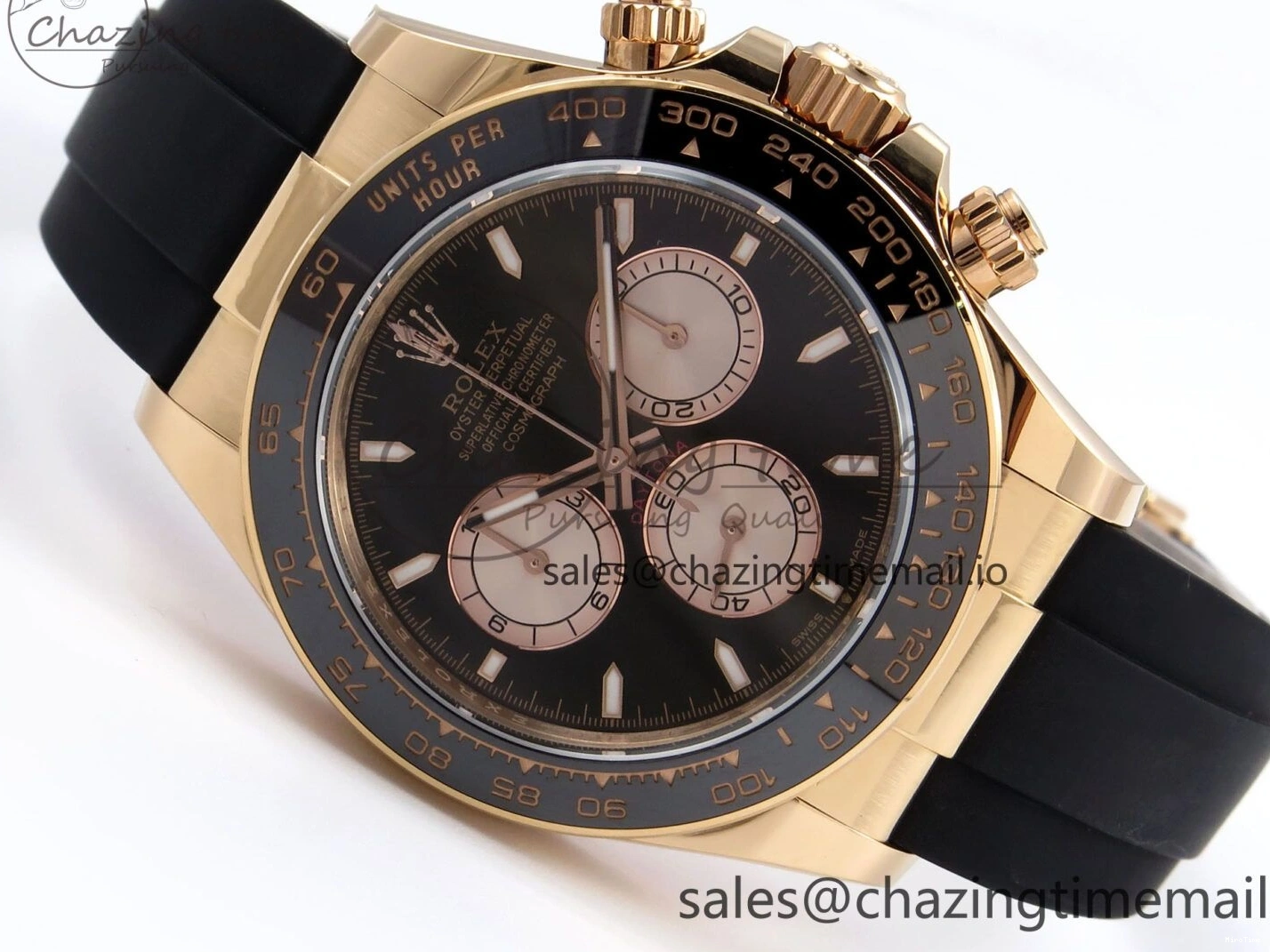 MiroTime 0325 Daytona 126515 LN APSF 1:1 Best Edition Black Dial on Oysterflex Strap SH4131（Gain Weight） DailyWear 1033